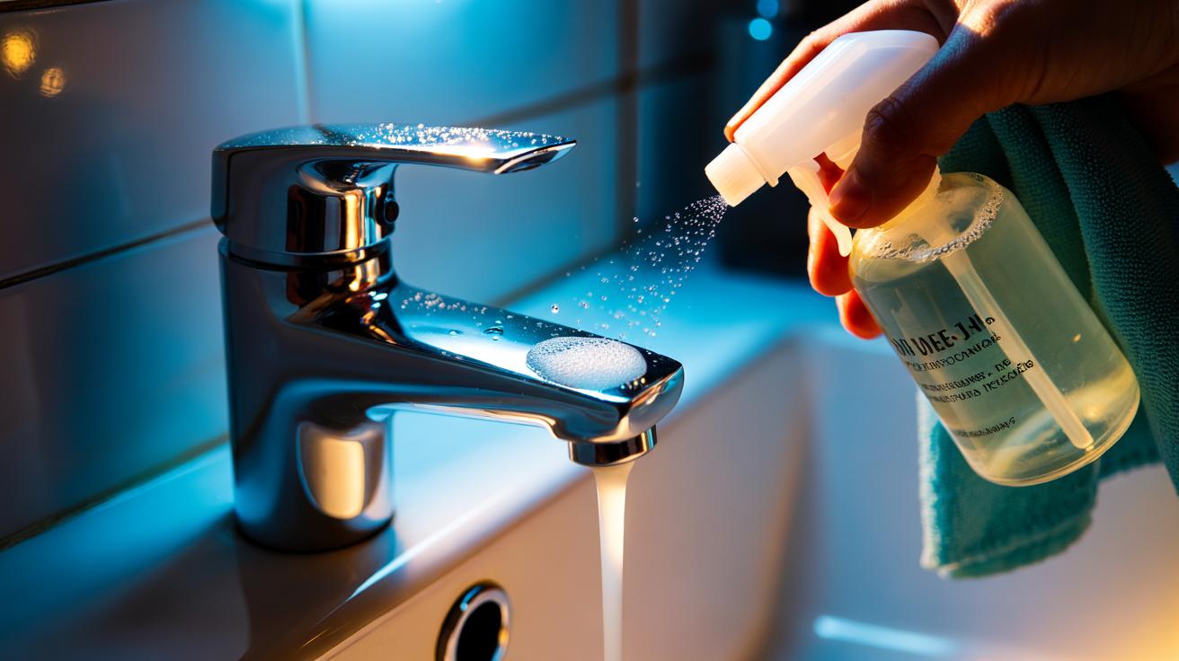 Remove Hard Water Stains Instantly: How vinegar dissolves deposits in 30 seconds